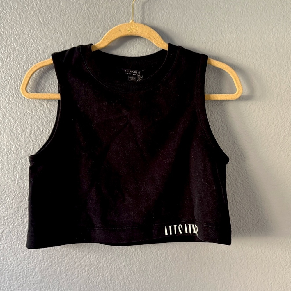 All Saints Cropped Tank